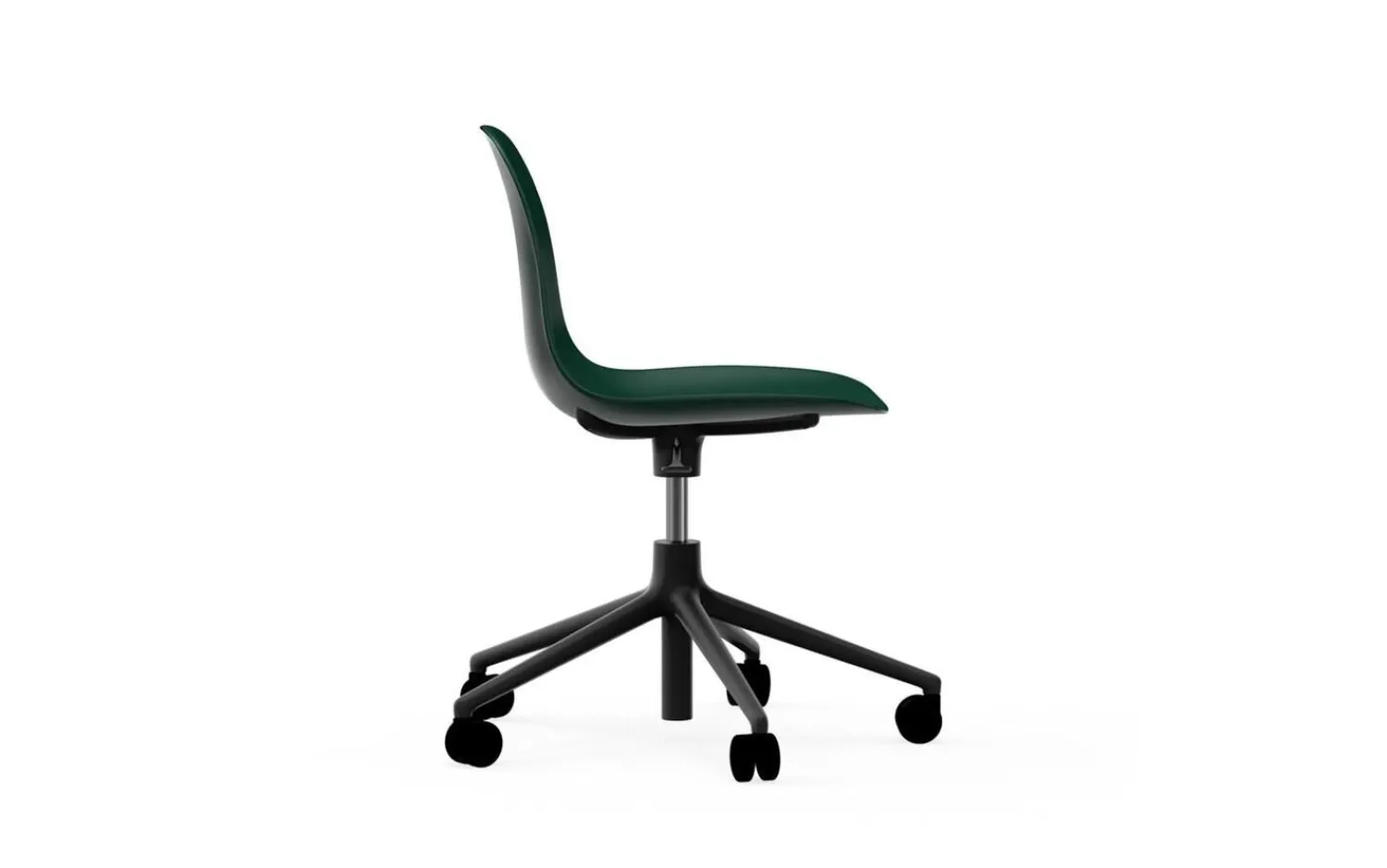 - Form Chair Swivel 5W Gas Lift Black Alu*Normann Copenhagen