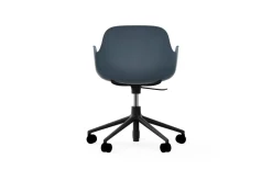 - Form Armchair Swivel 5W Gas Lift Black Alu^Normann Copenhagen Clearance