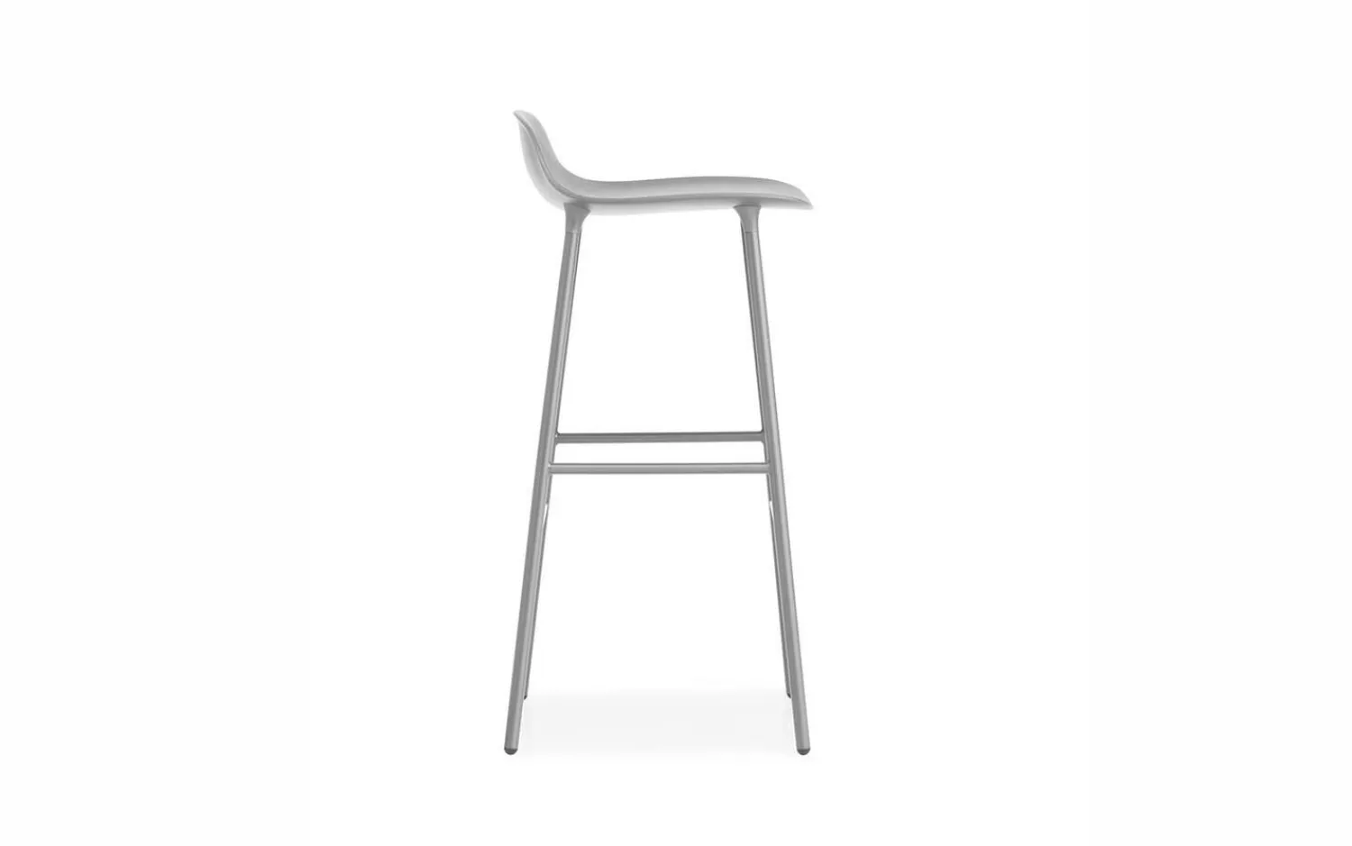 - Form Barstool 75 cm Steel^Normann Copenhagen Clearance