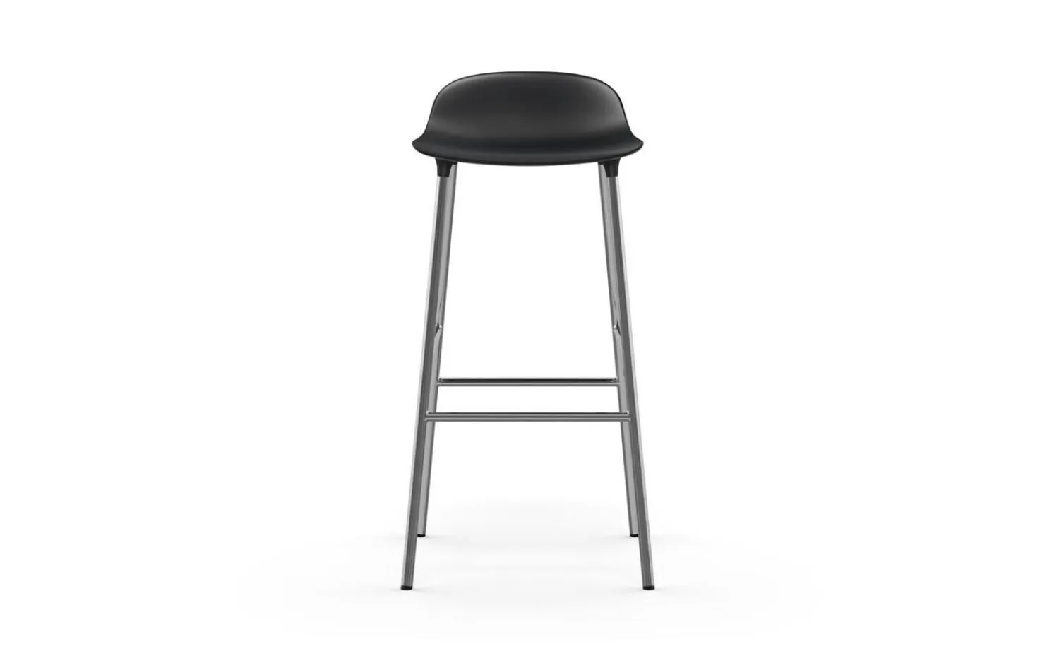 - Form Barstool 75 cm Chrome*Normann Copenhagen