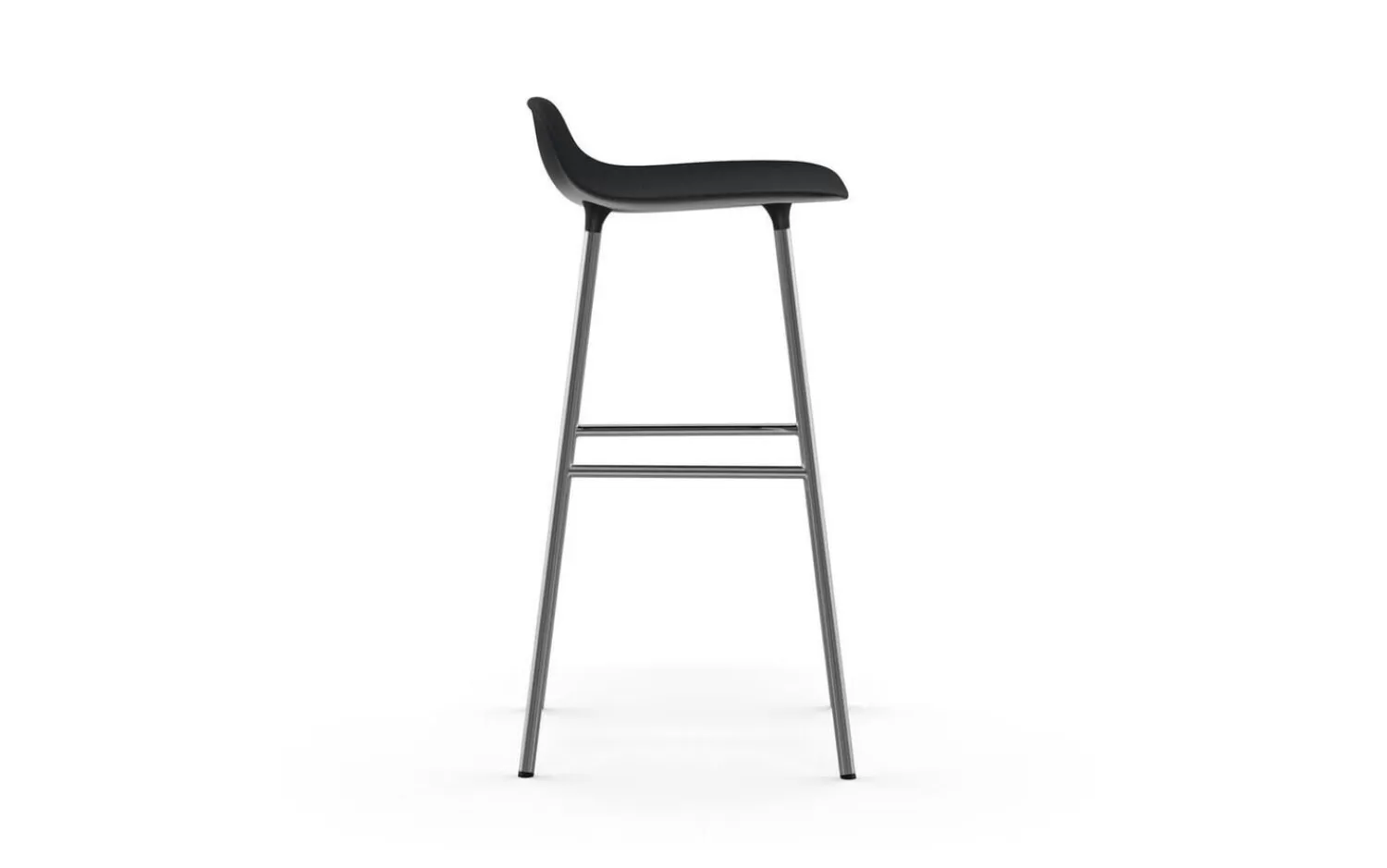 - Form Barstool 75 cm Chrome*Normann Copenhagen