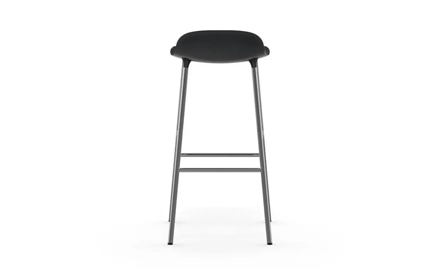- Form Barstool 75 cm Chrome*Normann Copenhagen