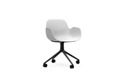 - Form Armchair Swivel 4W Black Alu*Normann Copenhagen Discount