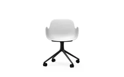 - Form Armchair Swivel 4W Black Alu*Normann Copenhagen Discount