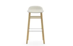 - Form Barstool 75 cm Full Upholstery Oak^Normann Copenhagen Discount