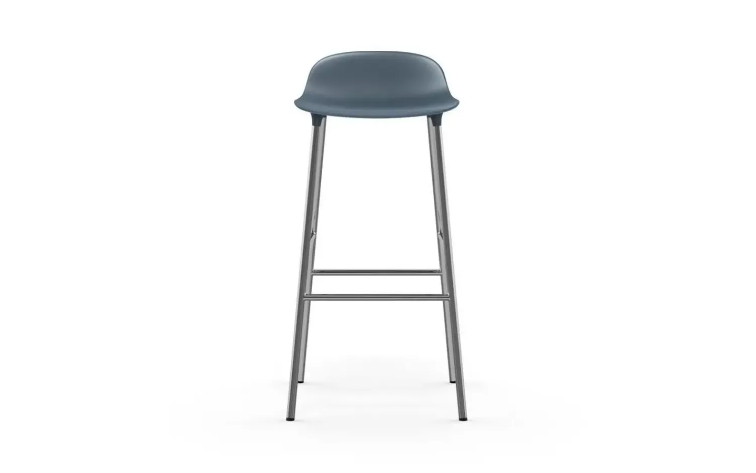 - Form Barstool 75 cm Chrome^Normann Copenhagen