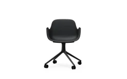 - Form Armchair Swivel 4W Black Alu*Normann Copenhagen Hot