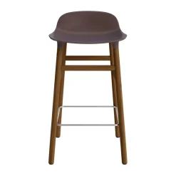 - Form Barstool 65 cm - Brun/Valnød^Normann Copenhagen