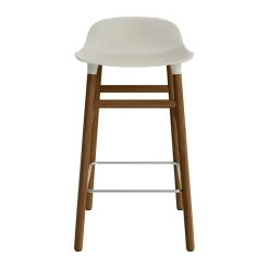 - Form Barstool 65 cm - Lys grå/Valnød*Normann Copenhagen Outlet