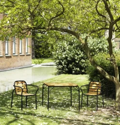 - Havebord - Vig Robinie - 90x80 - Sort^Normann Copenhagen Discount