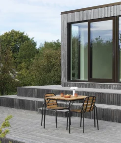 - Havebord - Vig Robinie - 90x80 - Sort^Normann Copenhagen Discount