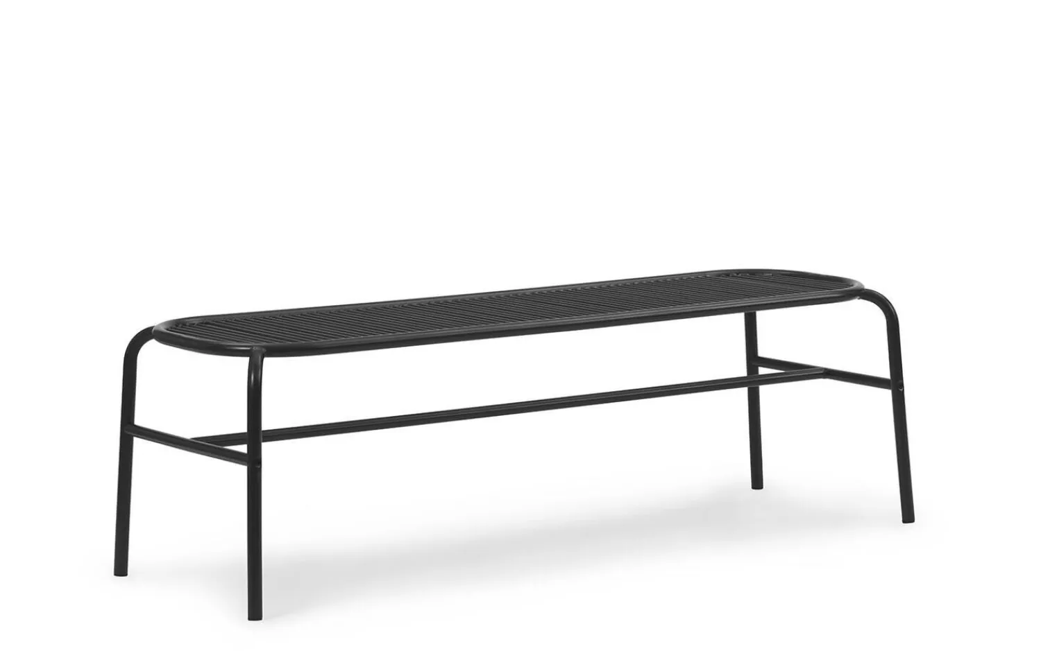 - Havebænk - Vig - Sort - 150 x 50 x 46 cm^Normann Copenhagen Outlet