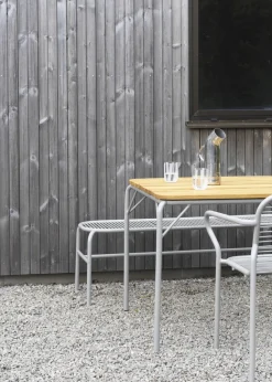 - Havebord - Vig Robinie - 90x80 - Grå*Normann Copenhagen New