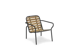 - Havestol -Lounge stol - Vig Robinie - Sort^Normann Copenhagen Best