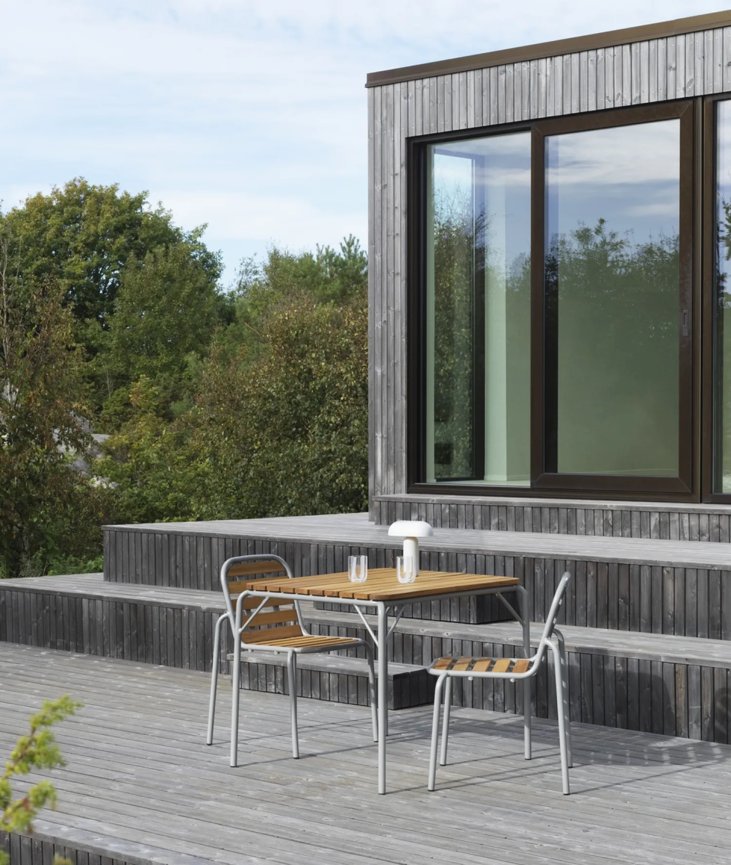 - Havestol - Vig Robinie - Grå*Normann Copenhagen Online