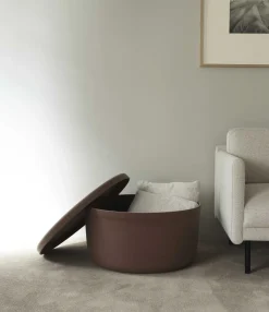 - Hide Opbevarings Puf - Brun - Small^Normann Copenhagen New