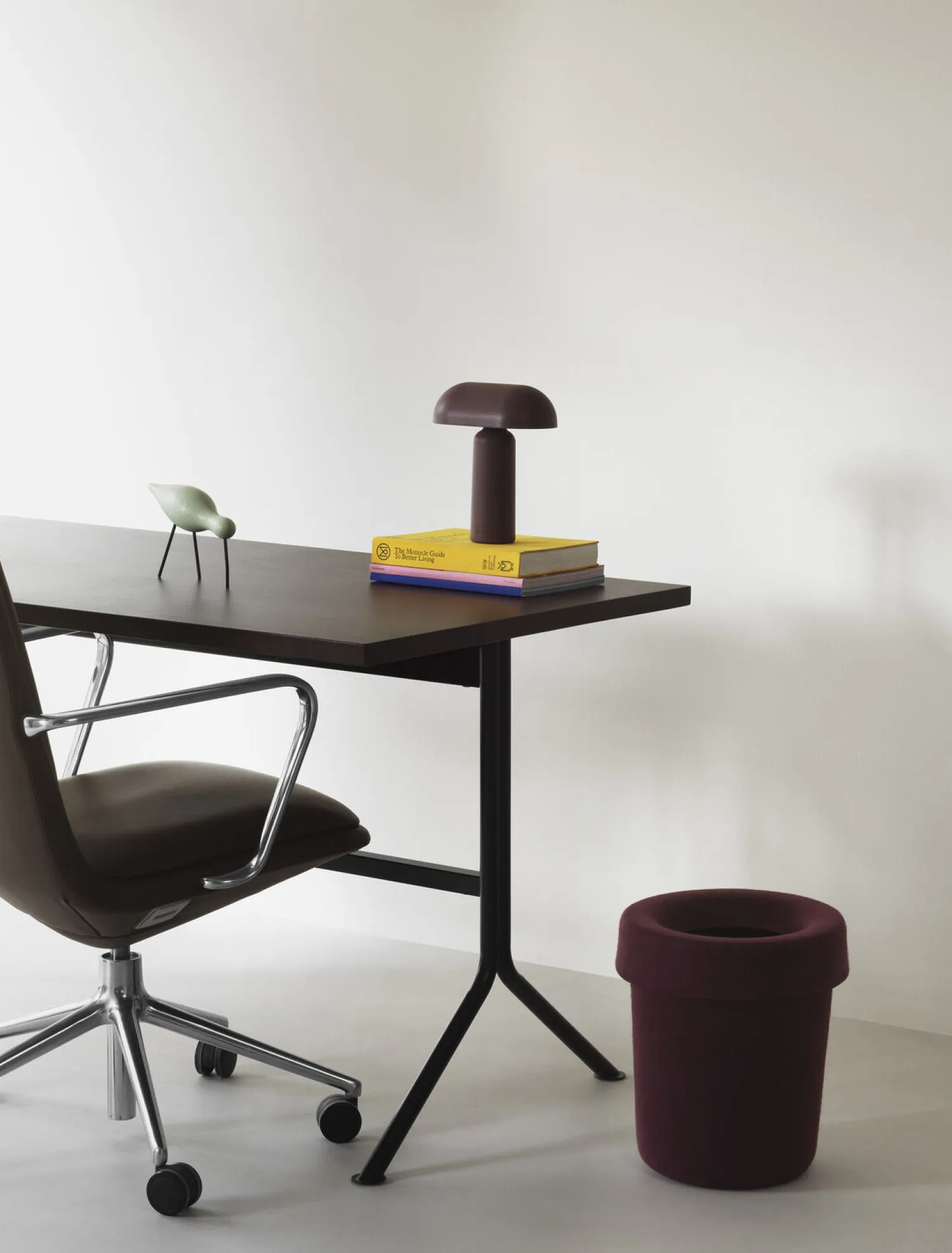 - Hide Office Bin Burgundy*Normann Copenhagen Best