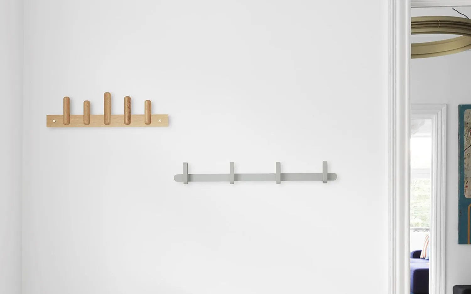 - Hoop - Knagerække - Støvet grøn*Normann Copenhagen Hot