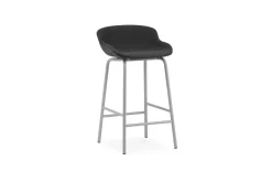 - Hyg Barstool 65 cm Full Upholstery Grey Steel*Normann Copenhagen Online