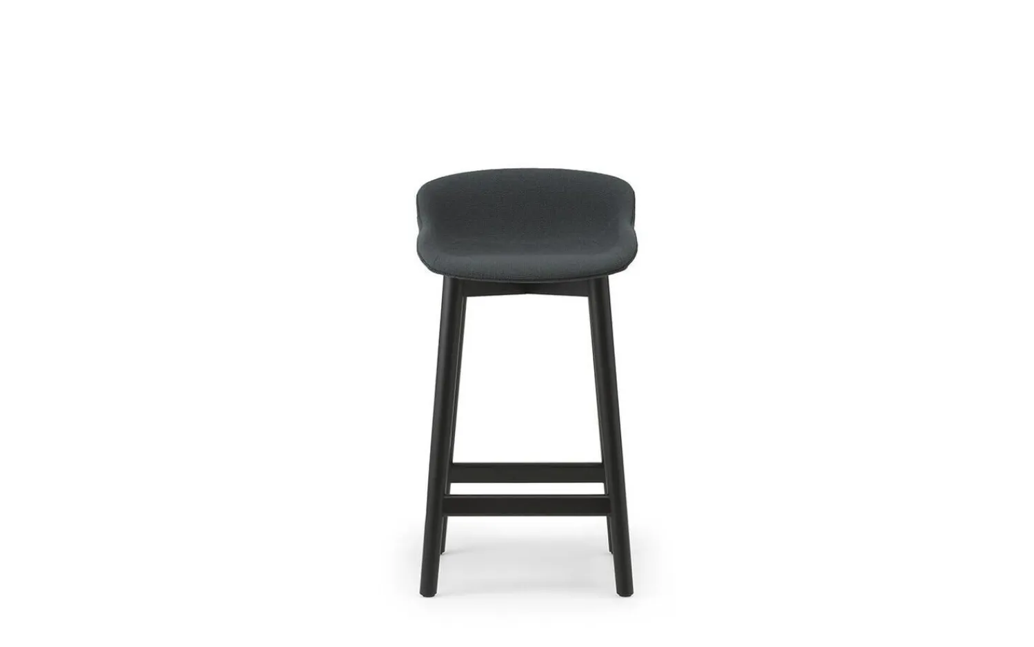 - Hyg Barstool 65 cm Full Upholstery Black Oak^Normann Copenhagen Sale