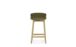 - Hyg Barstool 65 cm Front Upholstery Olive & Oak*Normann Copenhagen Outlet