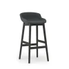 - Hyg Barstool 75 cm Full Upholstery Black Oak*Normann Copenhagen Outlet