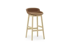 - Hyg Barstool 75 cm Full Upholstery Oak^Normann Copenhagen Sale
