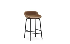 - Hyg Barstool 65 cm Full Upholstery Black Steel*Normann Copenhagen Sale