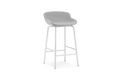 - Hyg Barstool 65 cm Full Upholstery White Steel^Normann Copenhagen Online
