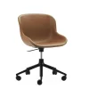 - Hyg Chair Swivel 5W Gas Lift Full Upholstery Black Alu^Normann Copenhagen Outlet