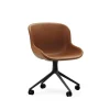 - Hyg Chair Swivel 4W Full Upholstery Black Alu^Normann Copenhagen Sale