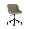 - Hyg Chair Swivel 5W Gas Lift Full Upholstery Black Alu*Normann Copenhagen