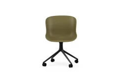 - Hyg Chair Swivel 4W Black Alu^Normann Copenhagen Hot