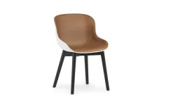- Hyg Chair Front Upholstery White & Black Oak^Normann Copenhagen Best