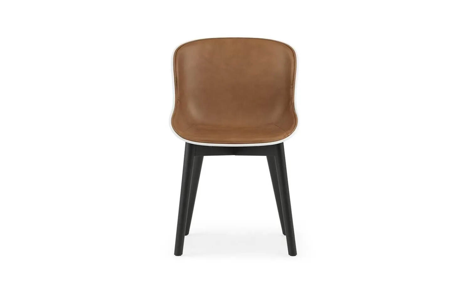 - Hyg Chair Front Upholstery White & Black Oak^Normann Copenhagen Best