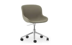 - Hyg Chair Swivel 5W Gas Lift Full Upholstery Alu^Normann Copenhagen Hot