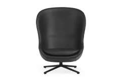 - Hyg Lounge Chair High Swivel Black Alu*Normann Copenhagen Best