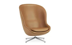 - Hyg Lounge Chair High Swivel Alu*Normann Copenhagen
