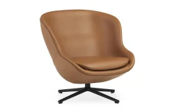 - Hyg Lounge Chair Low Swivel Black Alu*Normann Copenhagen Outlet