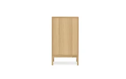 - Jalousi Cabinet Low - Grå - 101x55x40 cm^Normann Copenhagen
