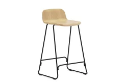 - Just Barstool w. back 65 cm^Normann Copenhagen Outlet