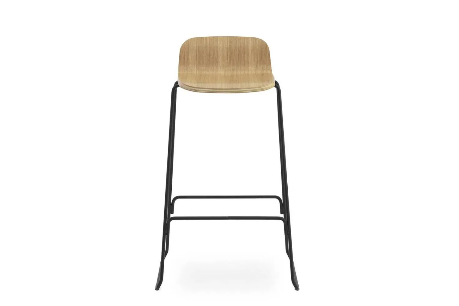 - Just Barstool w. back 75 cm^Normann Copenhagen Discount