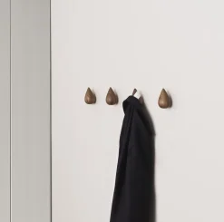 - knage - Dropit Hooks Large - Valnød - 2 styk*Normann Copenhagen Outlet