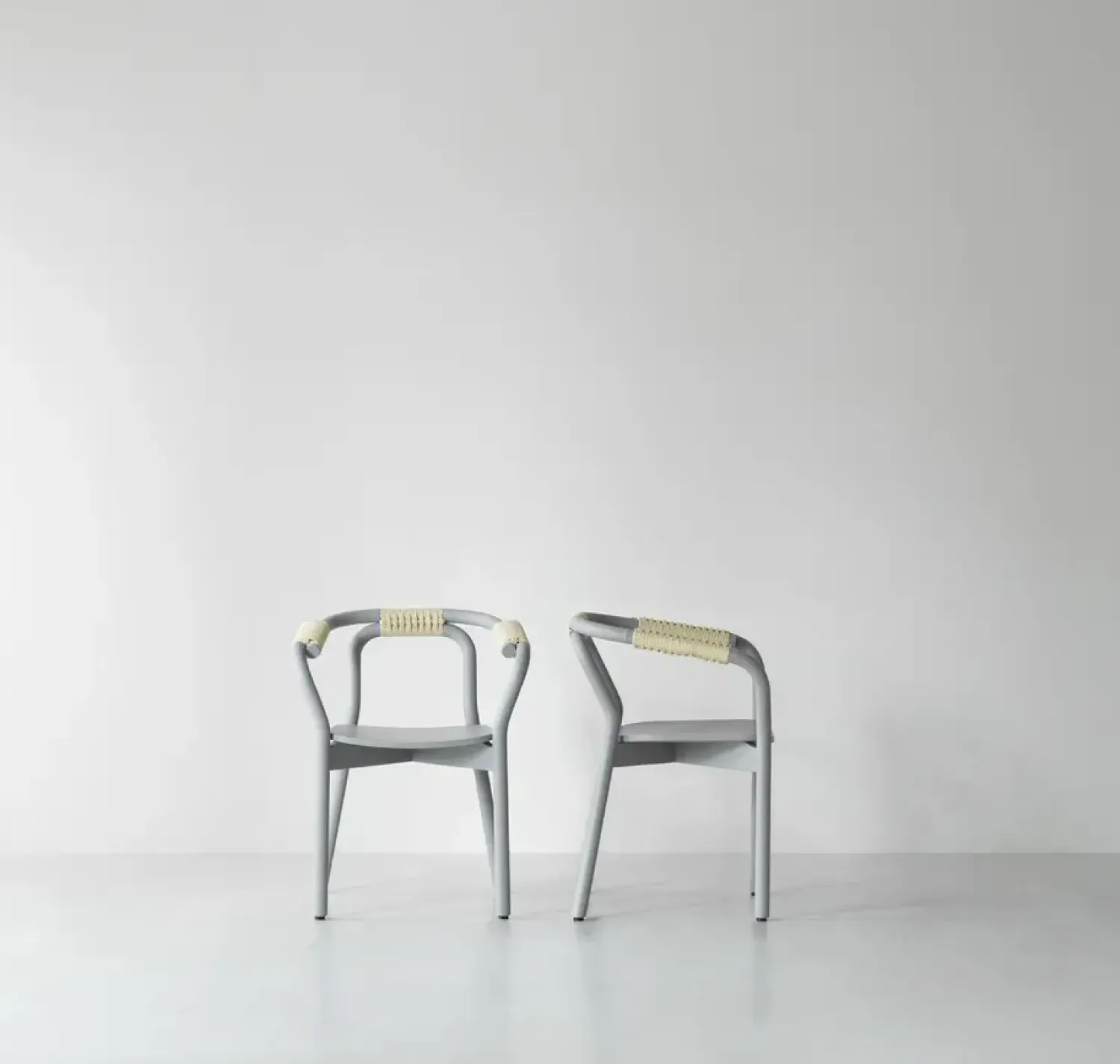 - Knot Chair - grå/natur^Normann Copenhagen New