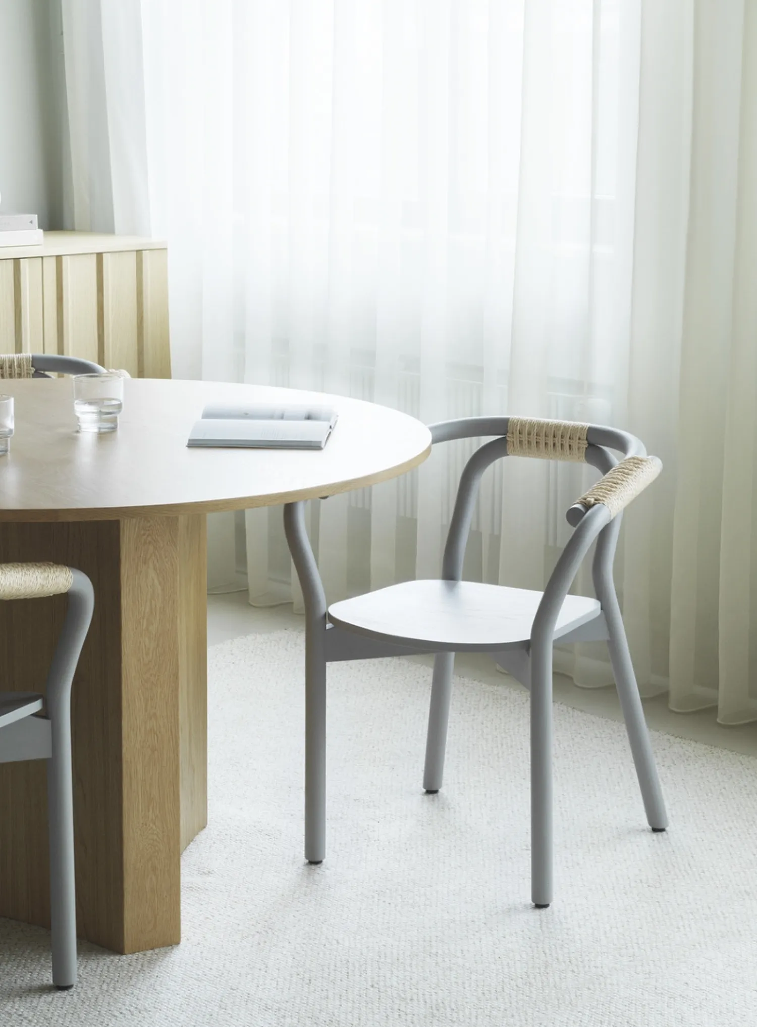 - Knot Chair - grå/natur^Normann Copenhagen New