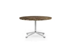 - Lunar Coffee Table - 40 x 70 cm - Alu/Marble^Normann Copenhagen