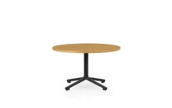 - Lunar Coffee Table H40 Ø70 cm Black Alu*Normann Copenhagen Best