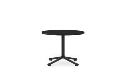 - Lunar Coffee Table H45 Ø60 cm Black Alu^Normann Copenhagen Clearance