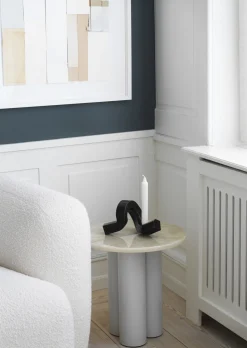 - Lysestage - Crooked Candlestick One - Bronze^Normann Copenhagen Online