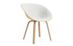 - Mat Armchair Front Upholstery Hemp Beech - Hallingdal 110^Normann Copenhagen New